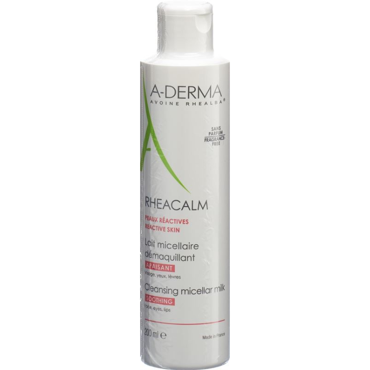 A-DERMA RHEACALM micelles cleansing milk 200 ml