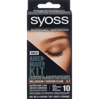 Syoss Eyebrow Kit light brown 10 ml