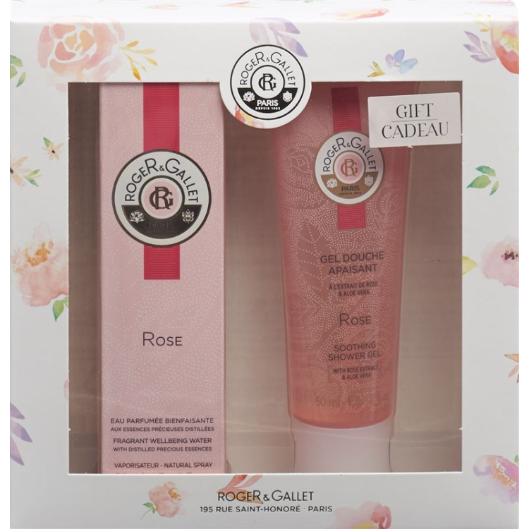 Roger Gallet Rose Frühlingscoffret 2019 30ml + Shower Gel 50ml