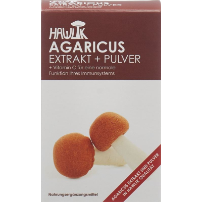 Hawlik agaricus extract powder + kaps 60 pcs