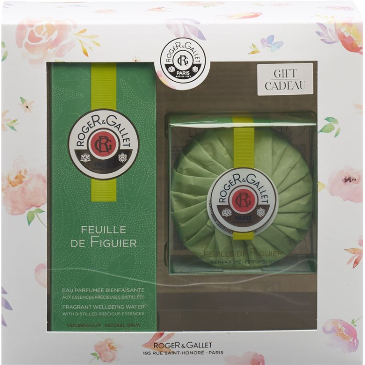 Roger Gallet Gift Feuille de Figuier 2019 100ml + Soap