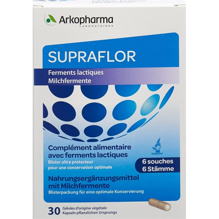 Supraflor kapsler 30 stk