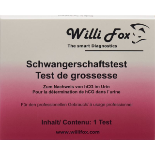 विली फॉक्स गर्भावस्था परीक्षण मूत्र 10 टुकड़े