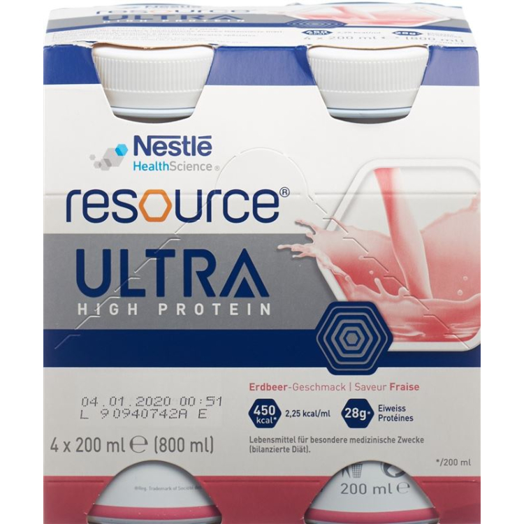 RESOURCE Ultra Yüksək Proteinli Erdbeer