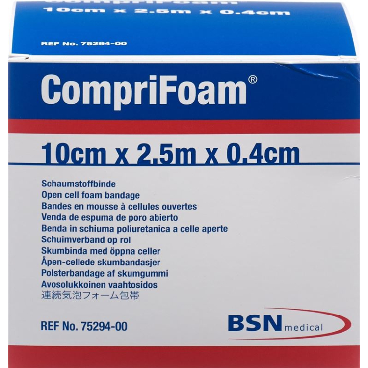 COMPRIFOAM 10 см x 2,5 м x 0,4 см