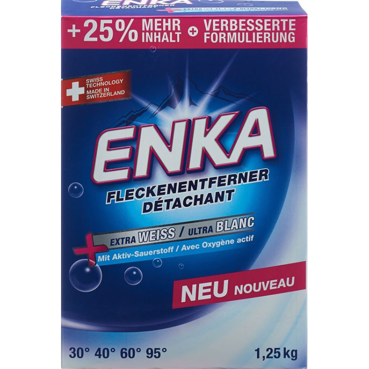 Enka Fleckenentferner Waschmittel Plv 1.25 kg