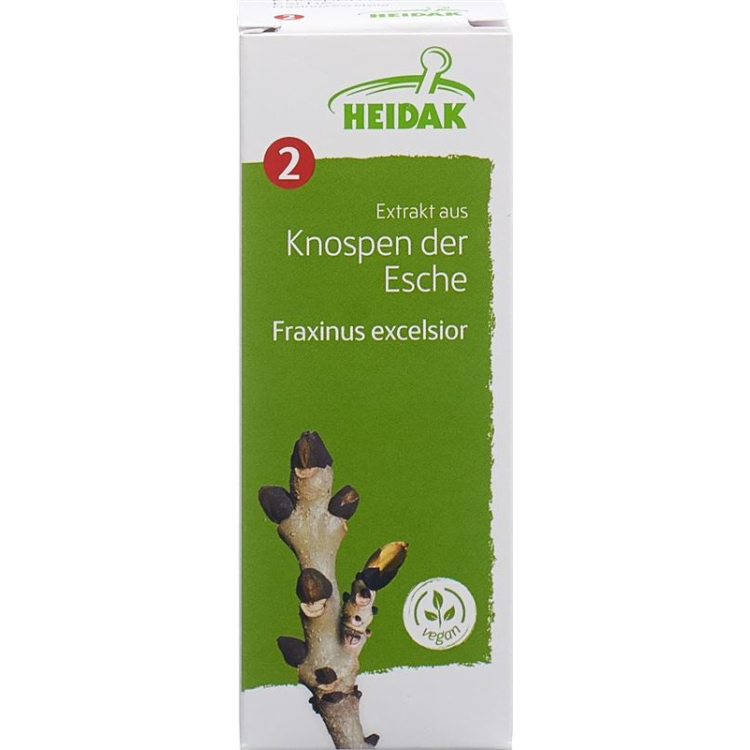 HEIDAK Knospe Esche Fraxinus excelsior Glyc Maz Fl 250 мл