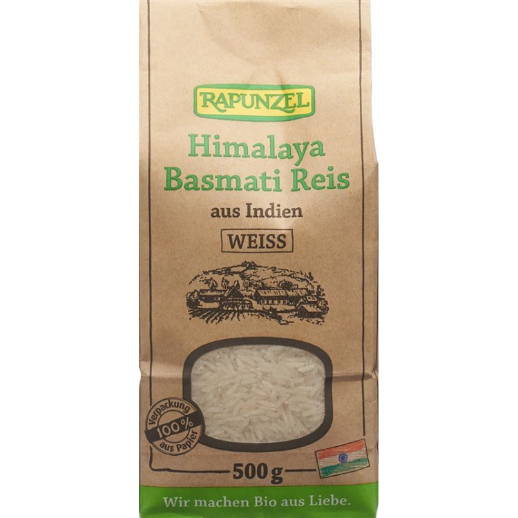 Rapunzel Basmati Arroz Blanco Original 500 g