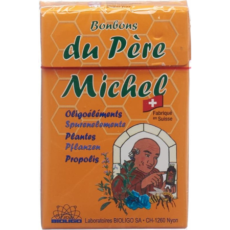 BIOLIGO Bonbons du Père Michel Зөгийн жилий-Олигоэлементүүд-Huiles essentielles 20 Stk