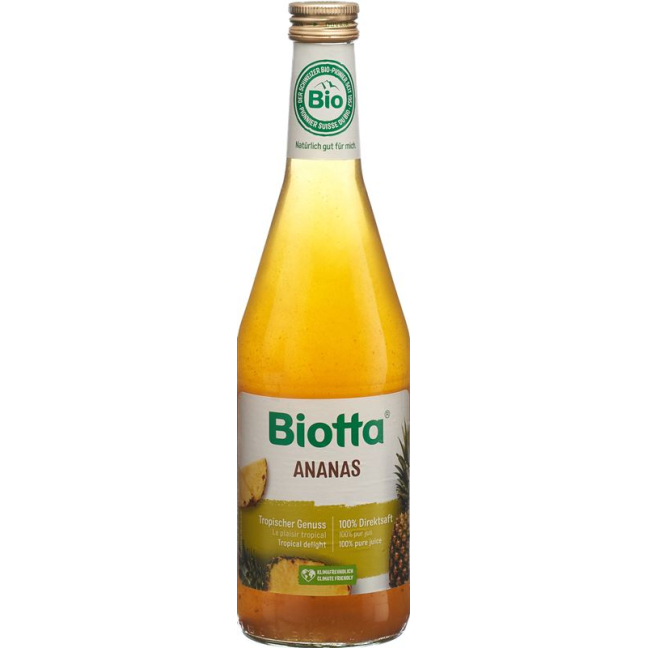 Biotta Ananas Bio 6 Fl 5 dl