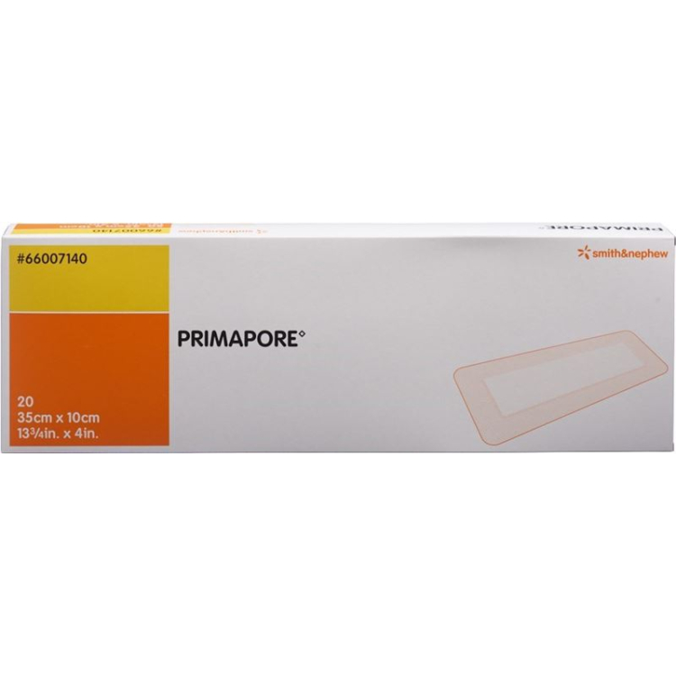 Primapore haavaplaaster 35x10cm steriilne 20 tk