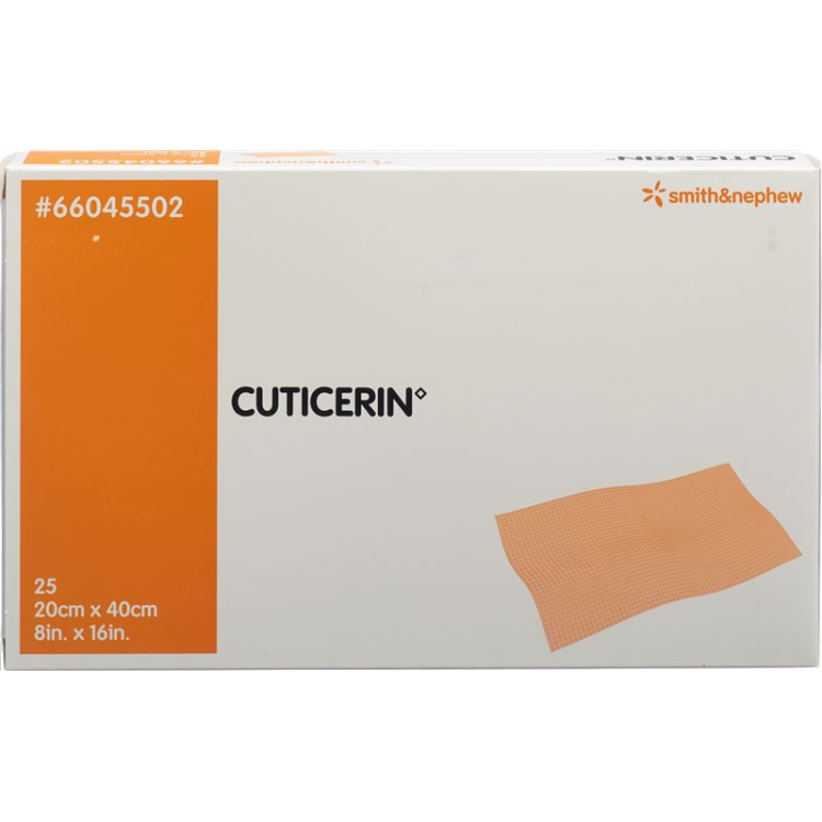 Cuticerin salve kompress 20x40cm 25 stk