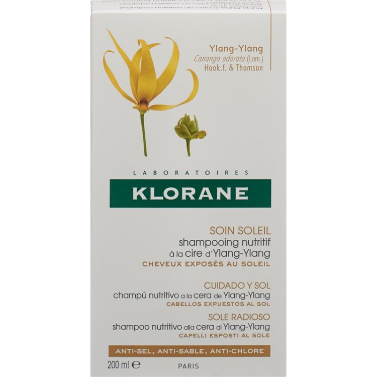 Klorane ylang-ylang Shampoo 200 ml