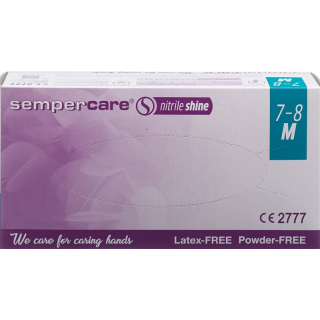Sempercare Nitril Shine M unsterile powder-free 200 pcs