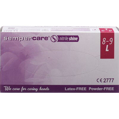 SEMPERCARE Nitril Shine L нестерильний нестеріл