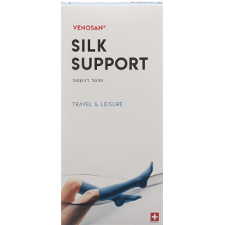 Venosan Silk A-D Support Socks M 1 pair white
