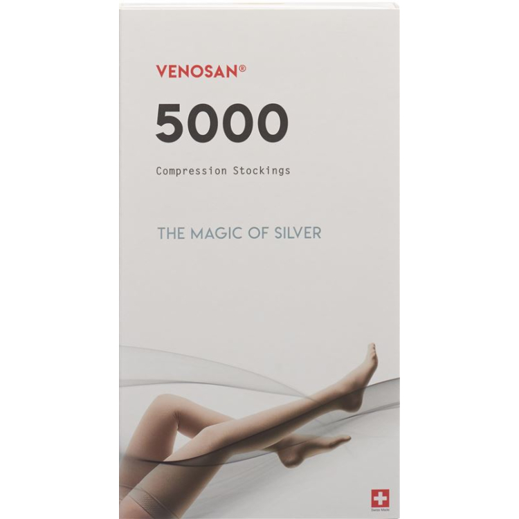 VENOSAN 5001 A-DH KKL1 XL kratke odprte maroko 1 par