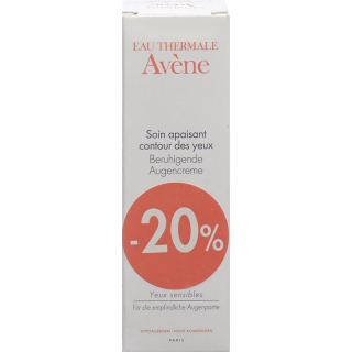 Avene soothing eye cream -20% 10 ml