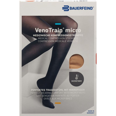 VENOTRAIN MICRO A-G KKL2 S plus/short open toe cream Ha