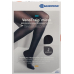 VenoTrain MICRO A-G KKL2 M plus / long closed toe black adhesive tape tufts 1 pair