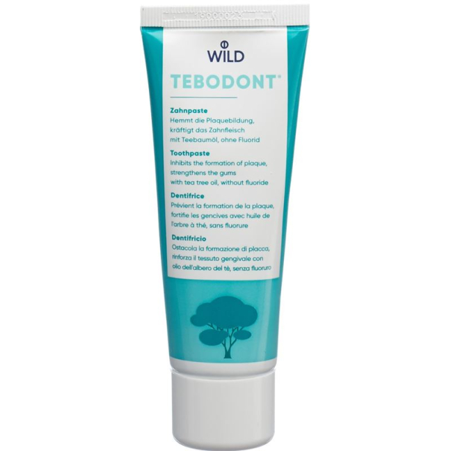 Tebodont Zahnpaste ohne Fluorid 75 մլ