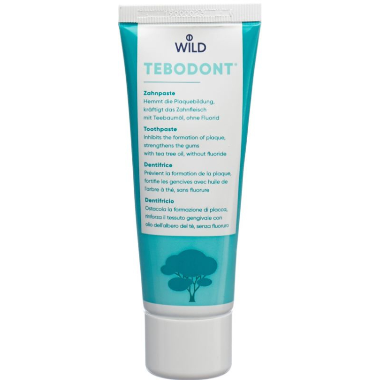 Tebodont Zahnpaste ohne Fluorid 75 ml