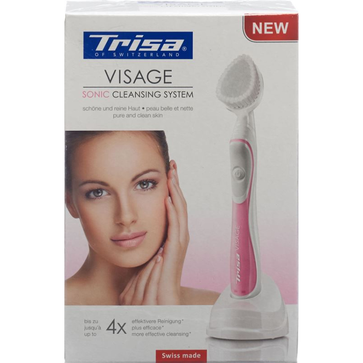 Trisa Visage Sonic Cleansing System Pink