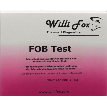 Willi Fox FOB Test (occult hemoglobin in stool)