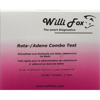 Willi Fox Rota-Adenovirus Combotest 5 uds