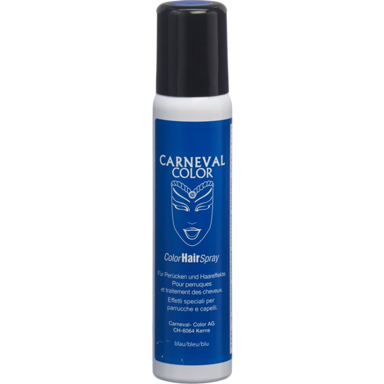 Carnival Color Hair Spray bleu 100 ml