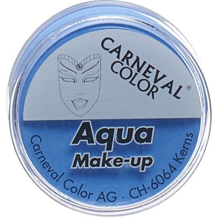 CARNEVAL COLOR AQUA Make Up bleu clair Ds 10 ml