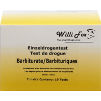 Willi Fox lægemiddeltest barbiturater enkelt urin 10 stk