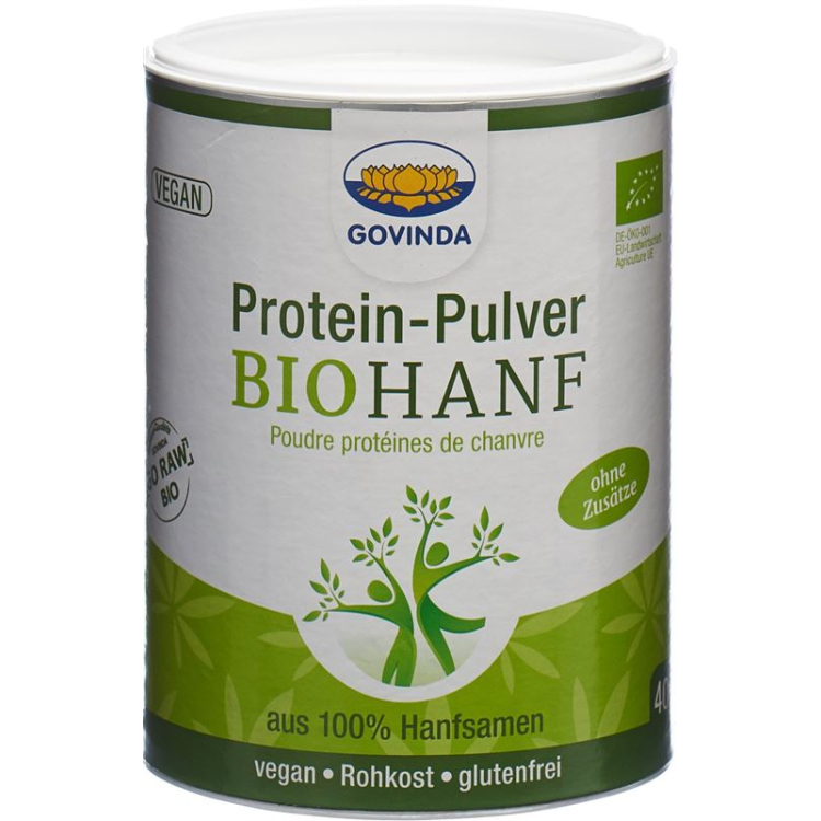 Bột protein cây gai dầu Govinda Bio Ds 400 g