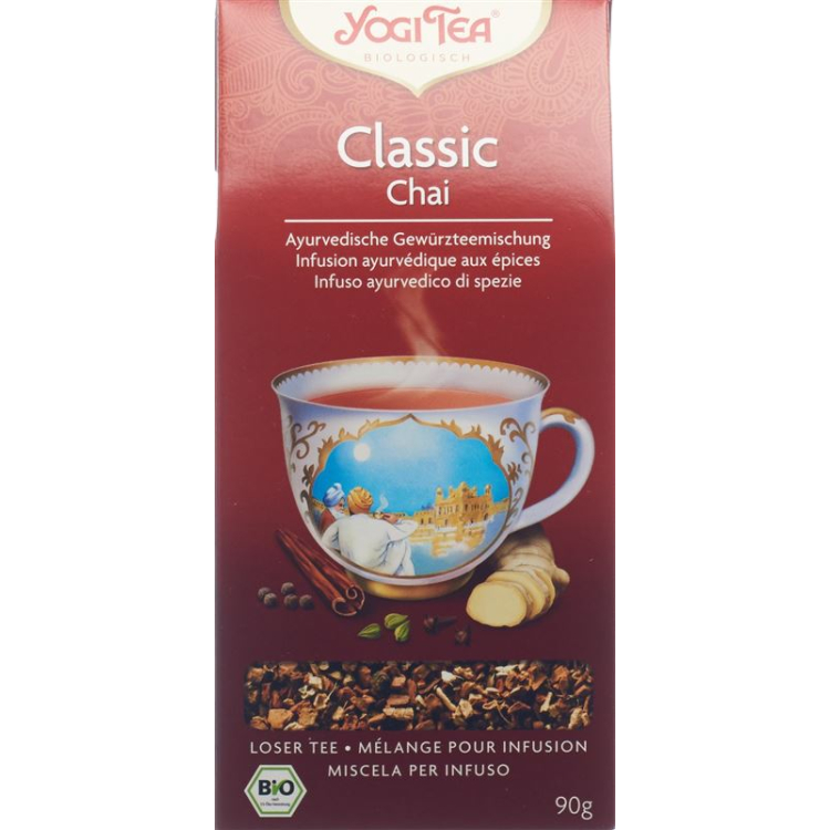 Yogi Tea Classic CHAI Cinnamon Spice сусымалы 90 г