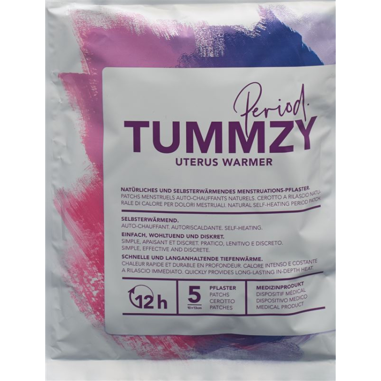 TUMMZY Mens Pflaster 10x13cm tự nhiên