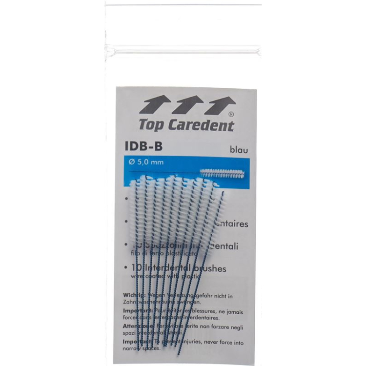 Atas Caredent C3 IDB-B sikat interdental biru >1.6mm 50 pcs