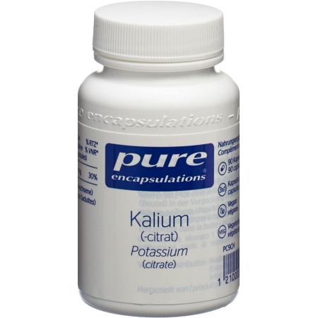 PURE Kalium Kaps - Buy Pure Potassium Cape Ds 90 pcs Online