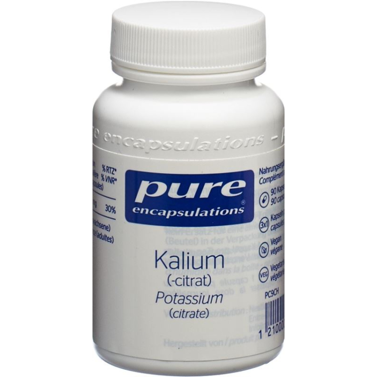 PURE Kalium қақпақтары