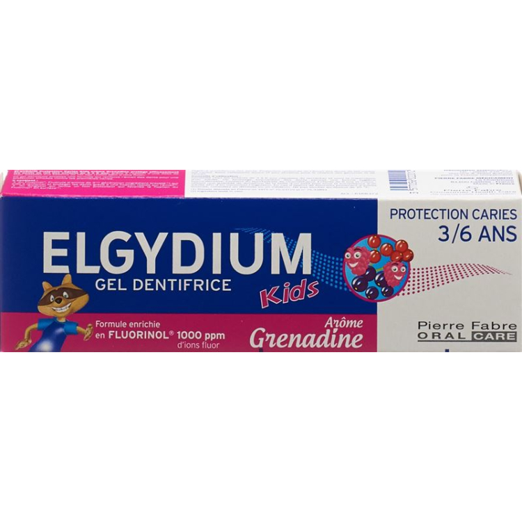 ELGYDIUM Kids rote Beeren 3-6 J 잔파스타