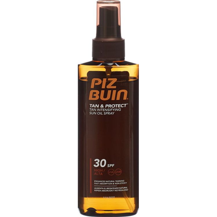 Piz Buin Tan and Protect Sun Oelspray SF30 150 ml