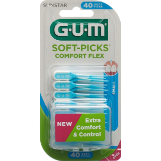 GUM Soft-Picks Comfort Flex Pequeño 40 Stk