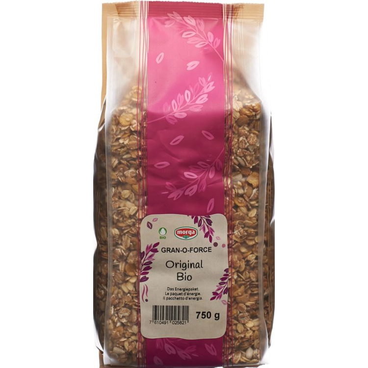 GRANOFORCE Müesli Orig Rohrz Bio Bud 750 g