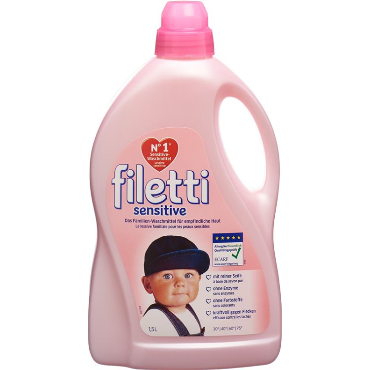 Filetti Sensitive Gel Fl 1.5ლ