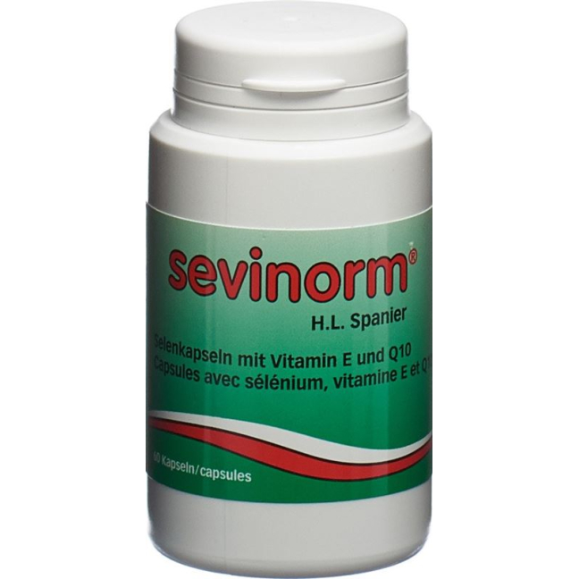 SEVINORM selenium with vitamin E capsules 60 pcs
