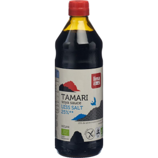 Lima Tamari 25% mažiau druskos buteliukas 500 ml