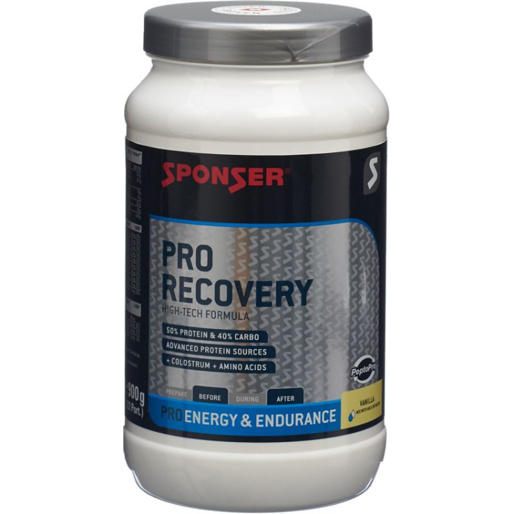 Sponsor Pro Recovery Drink 50/36 Vanilla Ds 900 גרם