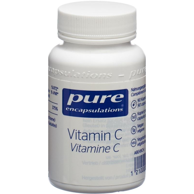 Pure Vitamin C Kaps Ds 90 Stk