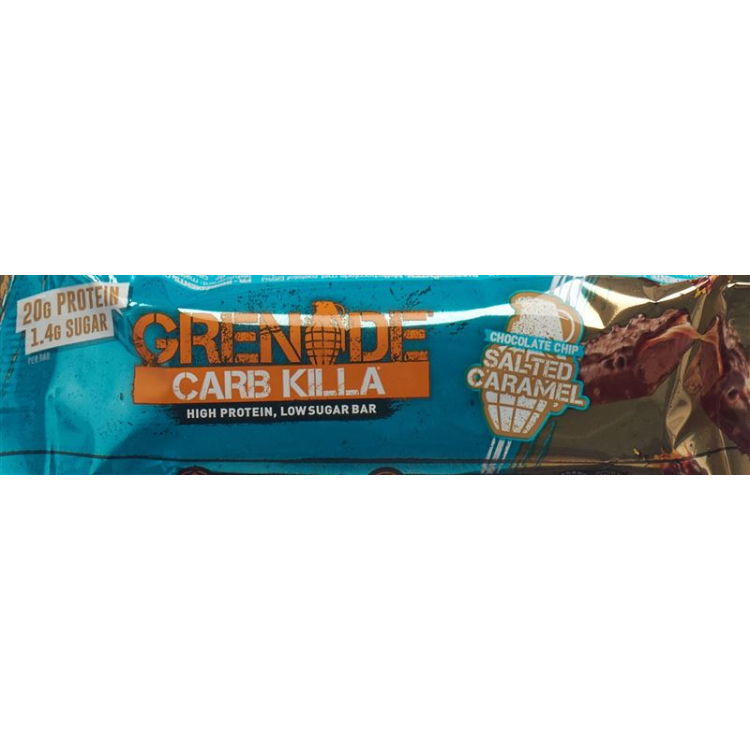 GRENAT Carb Killa Bars Choco Chip Salted Car