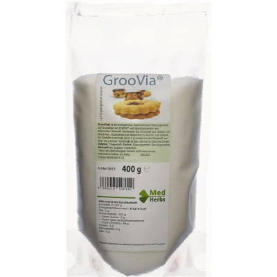 Groovia stevia bag 400g