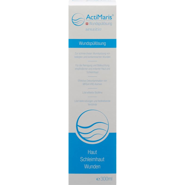 ActiMaris sensitive wound irrigation solution Fl 1000 ml